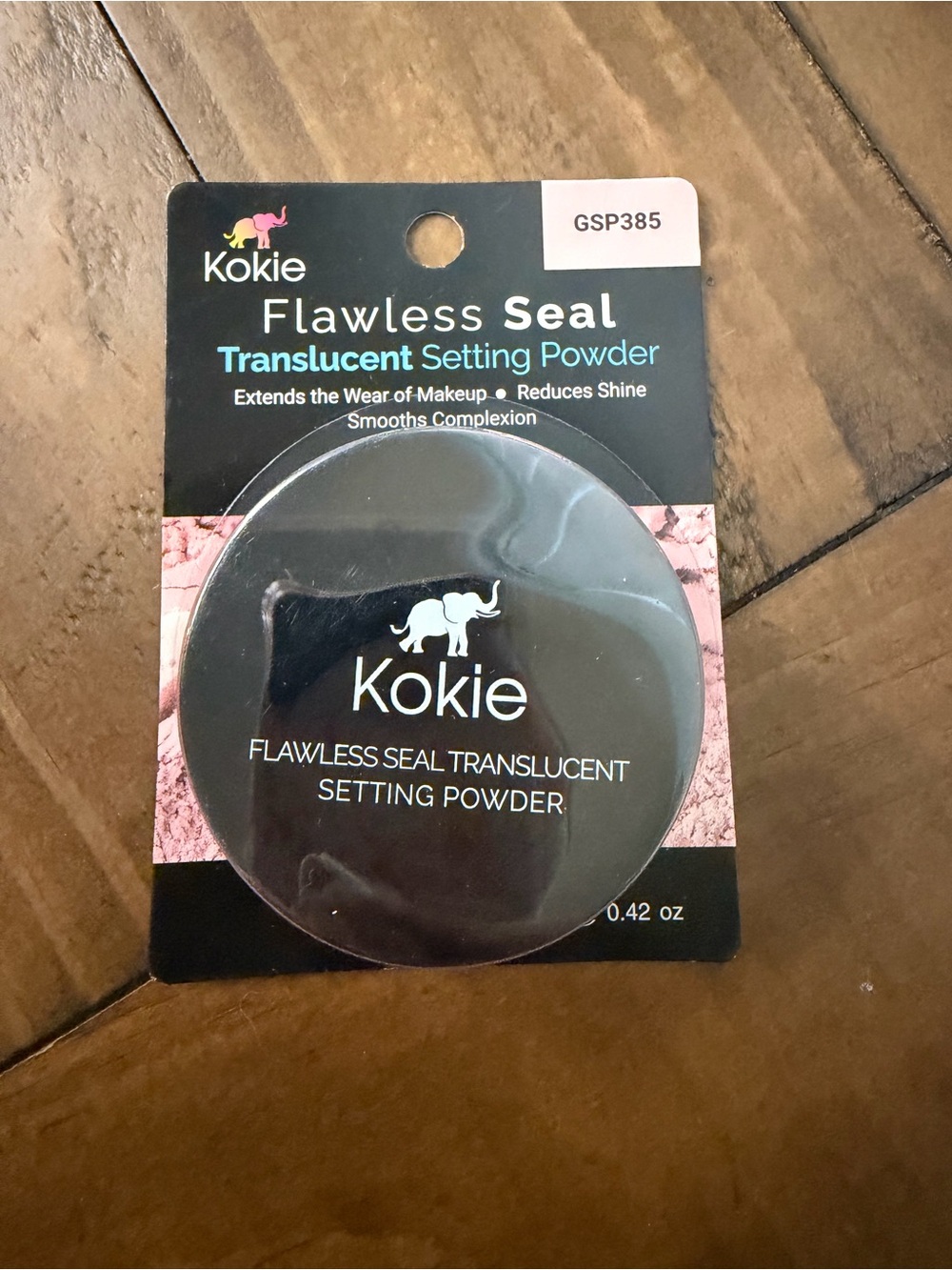 Kokie Flawless Seal Translucent Setting Powder flawless seal GSP385 0.42oz